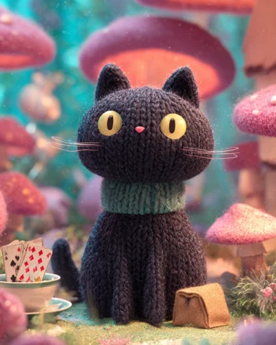 CGI Cat Art