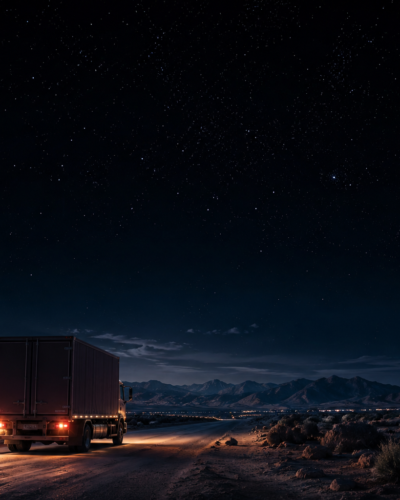 Futuristic Travel Scene