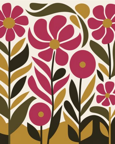 Matisse Abstract Garden Art