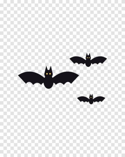 Flying Bats Clipart PNG