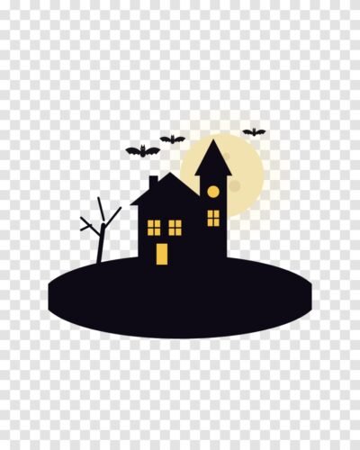 Haunted House Clipart PNG