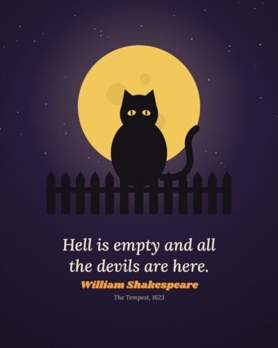Hell Is Empty and All the Devils Are Here: Tempest Quote
