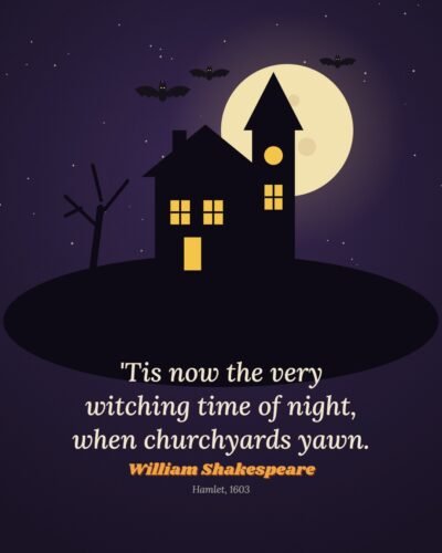 The Very Witching Time of Night: Hamlet Quote