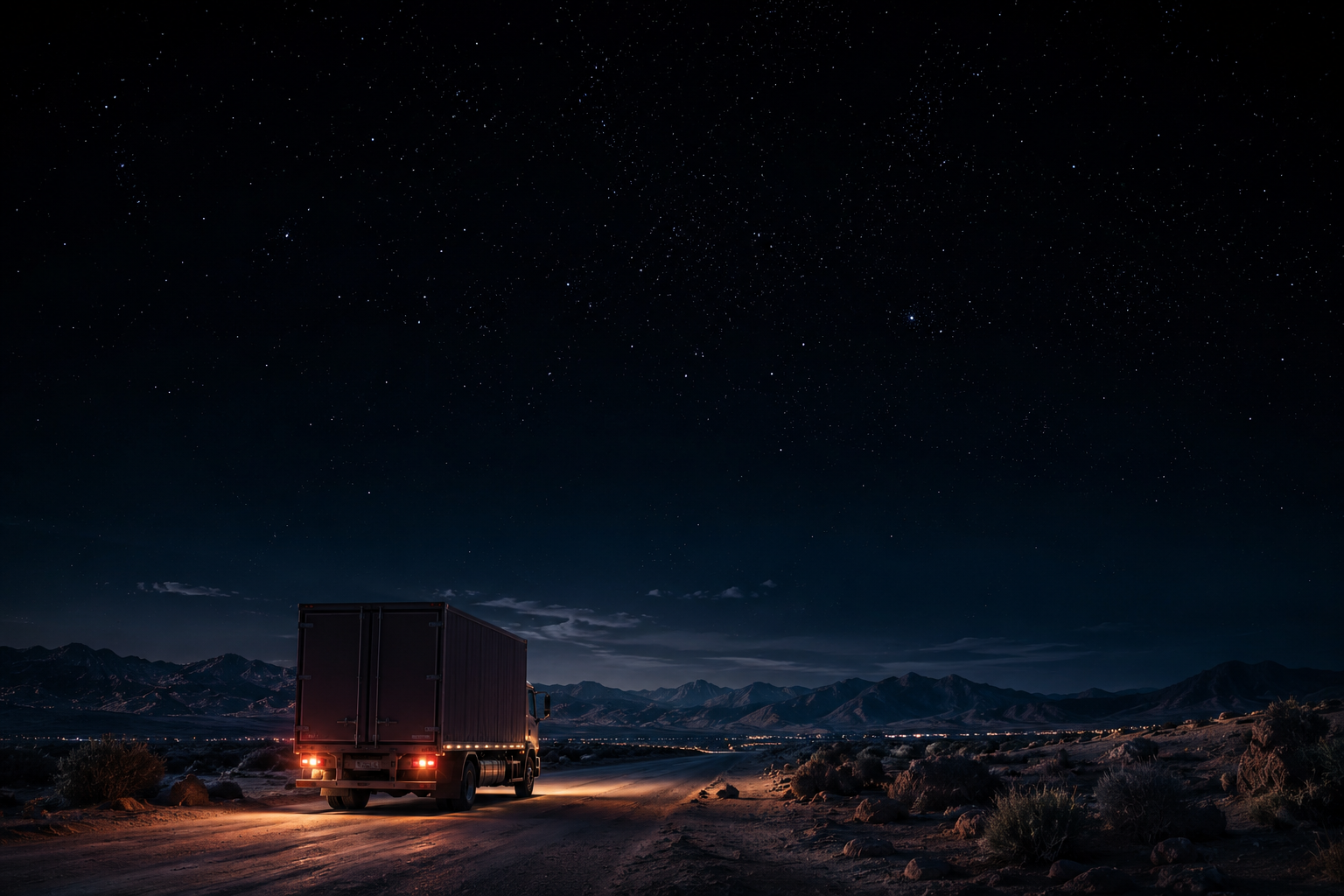 Futuristic Travel Scene