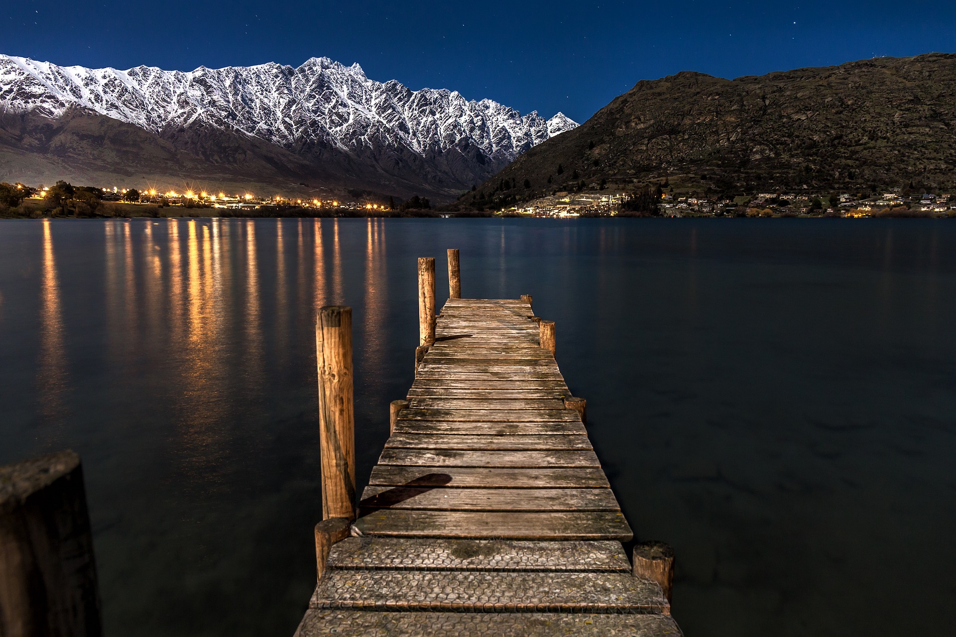 Wooden Pier at Sunset